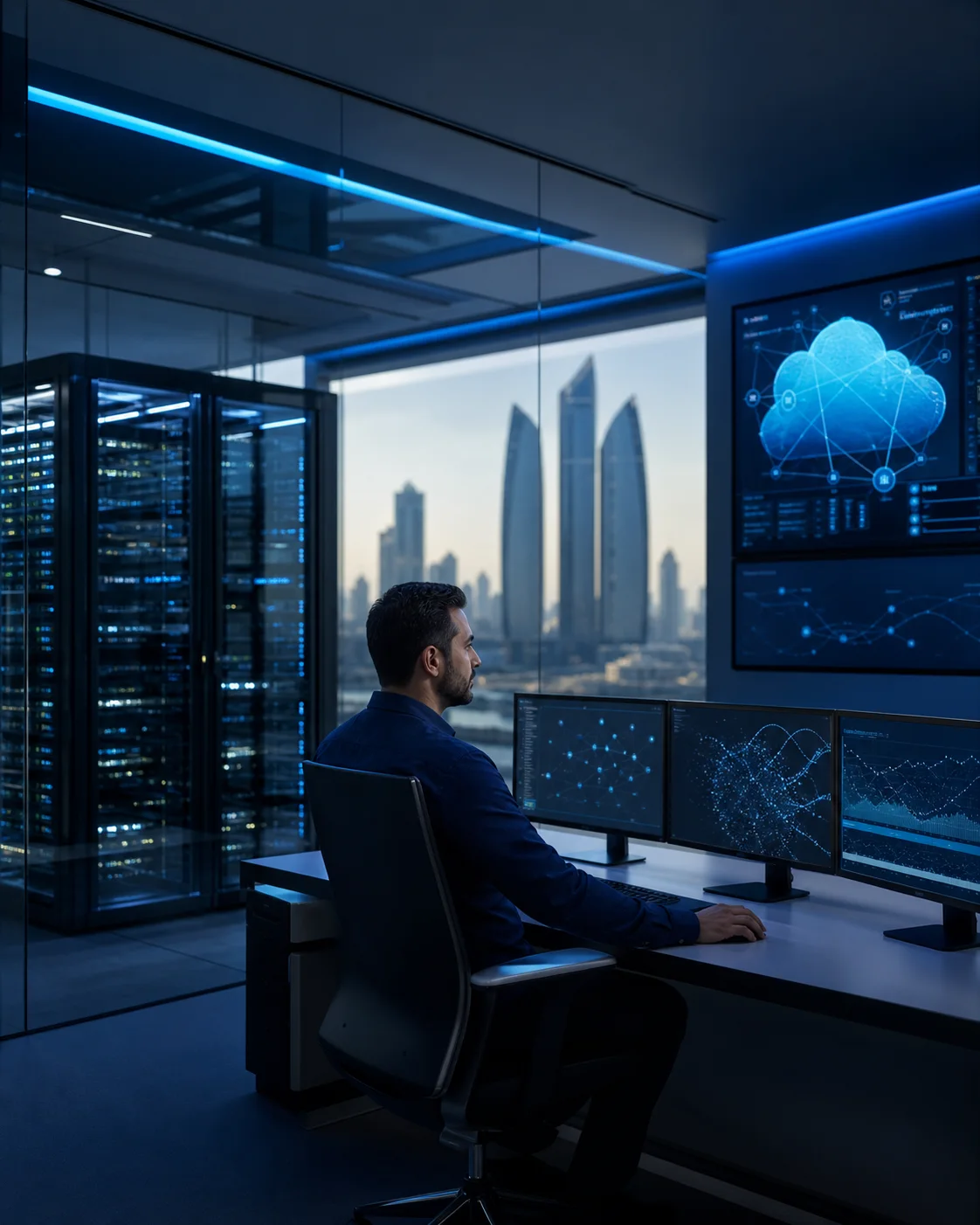 Cloud delivered by XOFOZ in Abu Dhabi