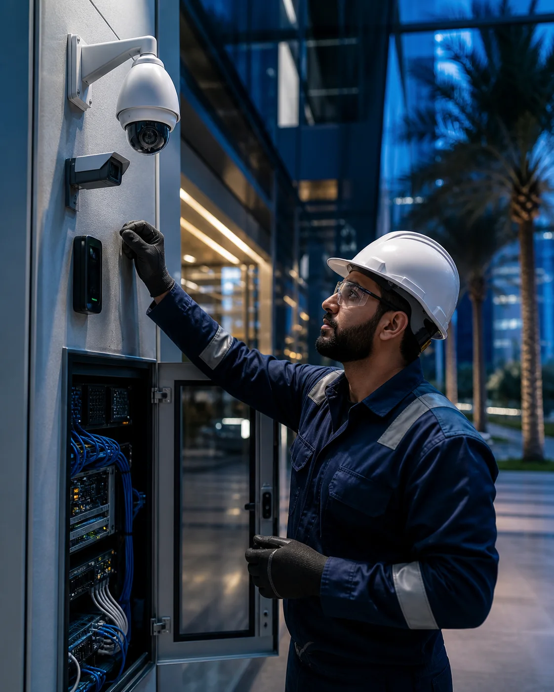Communication and LV delivered by XOFOZ in Abu Dhabi