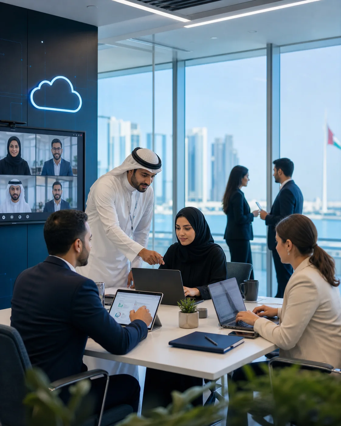Microsoft Cloud delivered by XOFOZ in Abu Dhabi